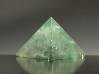 Green Fluorite Pyramid